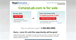 Desktop Screenshot of csharplab.com